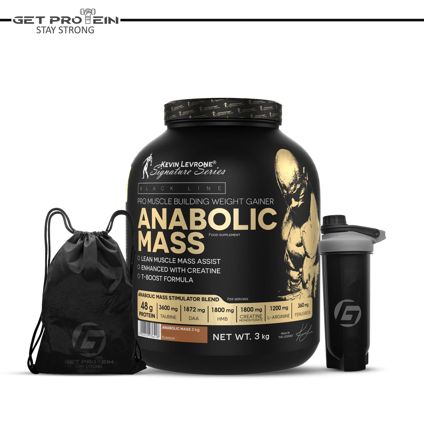 Kevin Levrone Anabolic Mass Box 3Kg With Package.