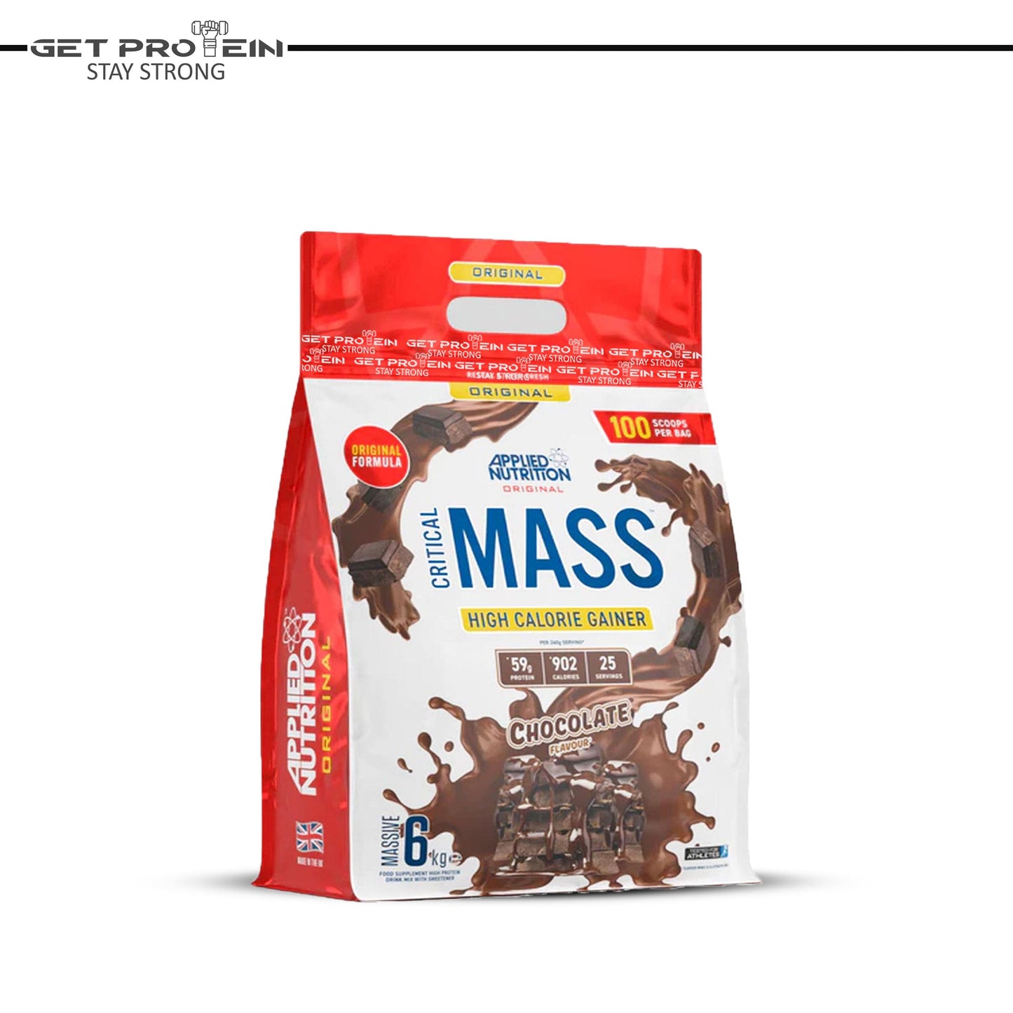 Applied Nutrition Original Formula Critical Mass - Chocolate - 6 Kg.