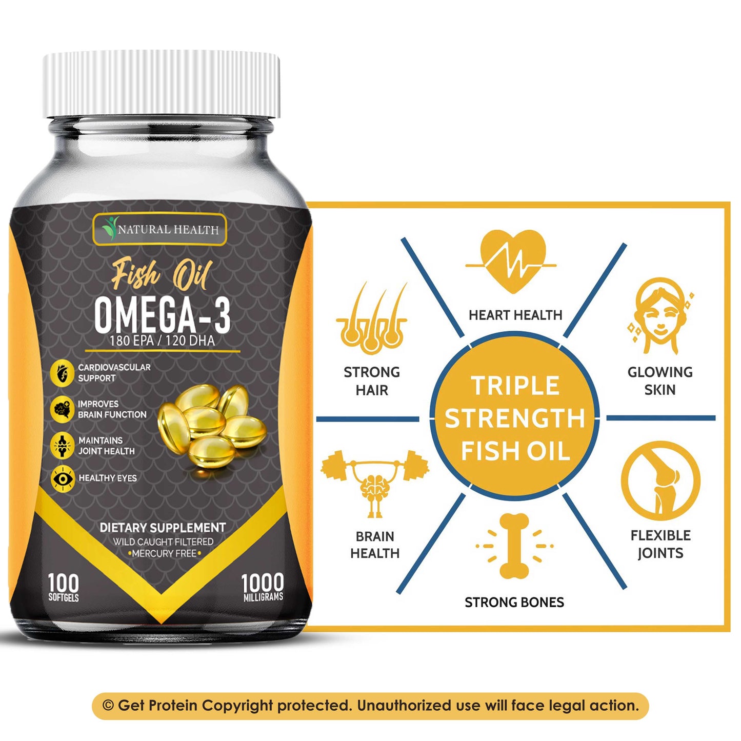 Natural Health Omega 3 Fish Oil