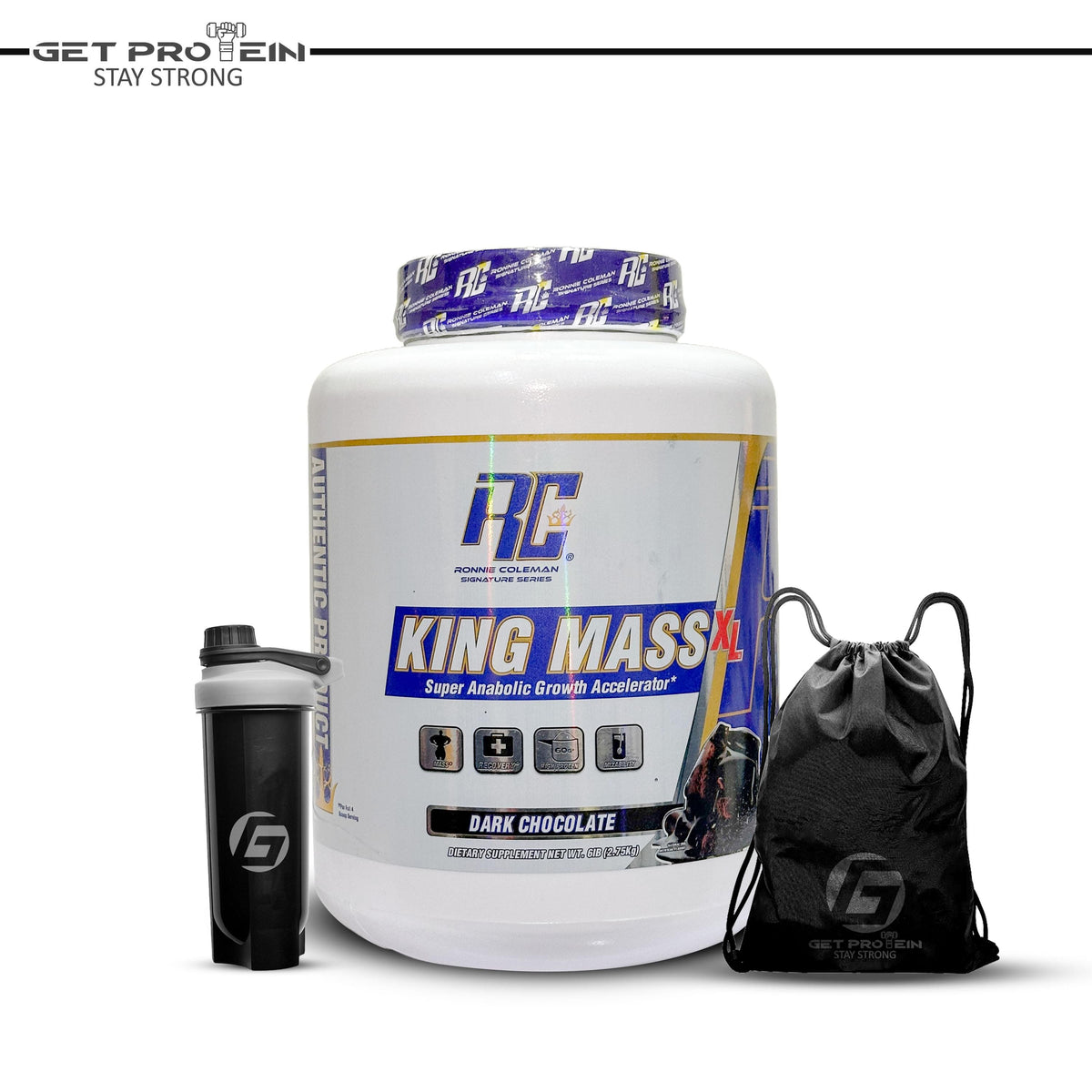 Ronnie Coleman King Mass XL Big Box 3Kg With Package.