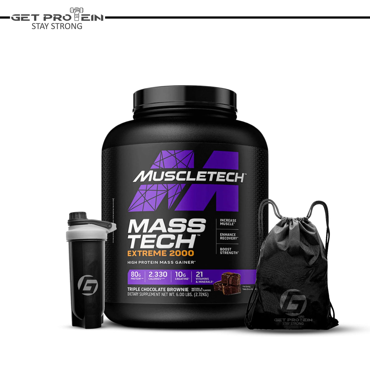 Muscle Tech Mass Tech Extreme 2000 Big Box 3Kg With Package.