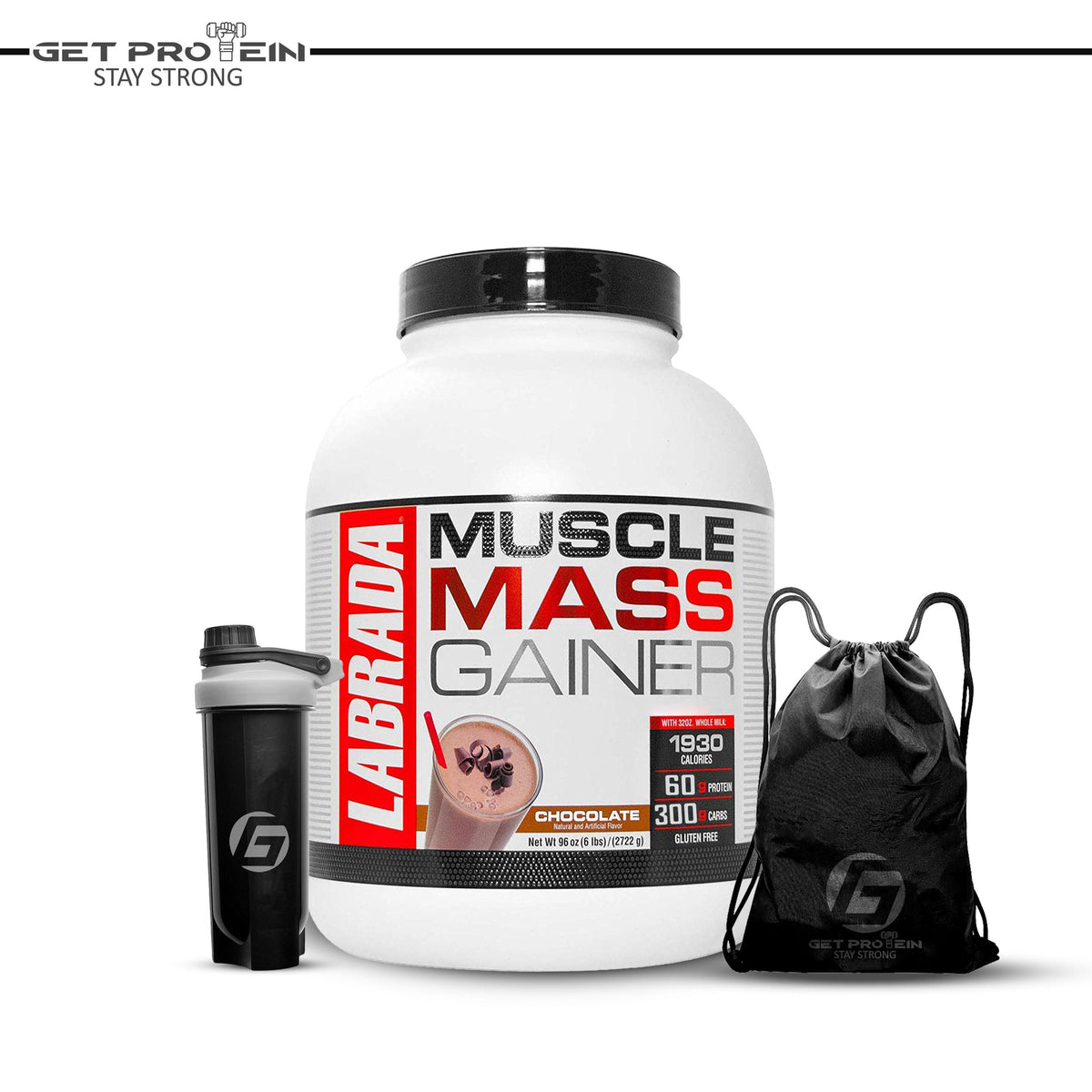 Labrada Muscle Mass Gainer Big Box 3Kg With Package.