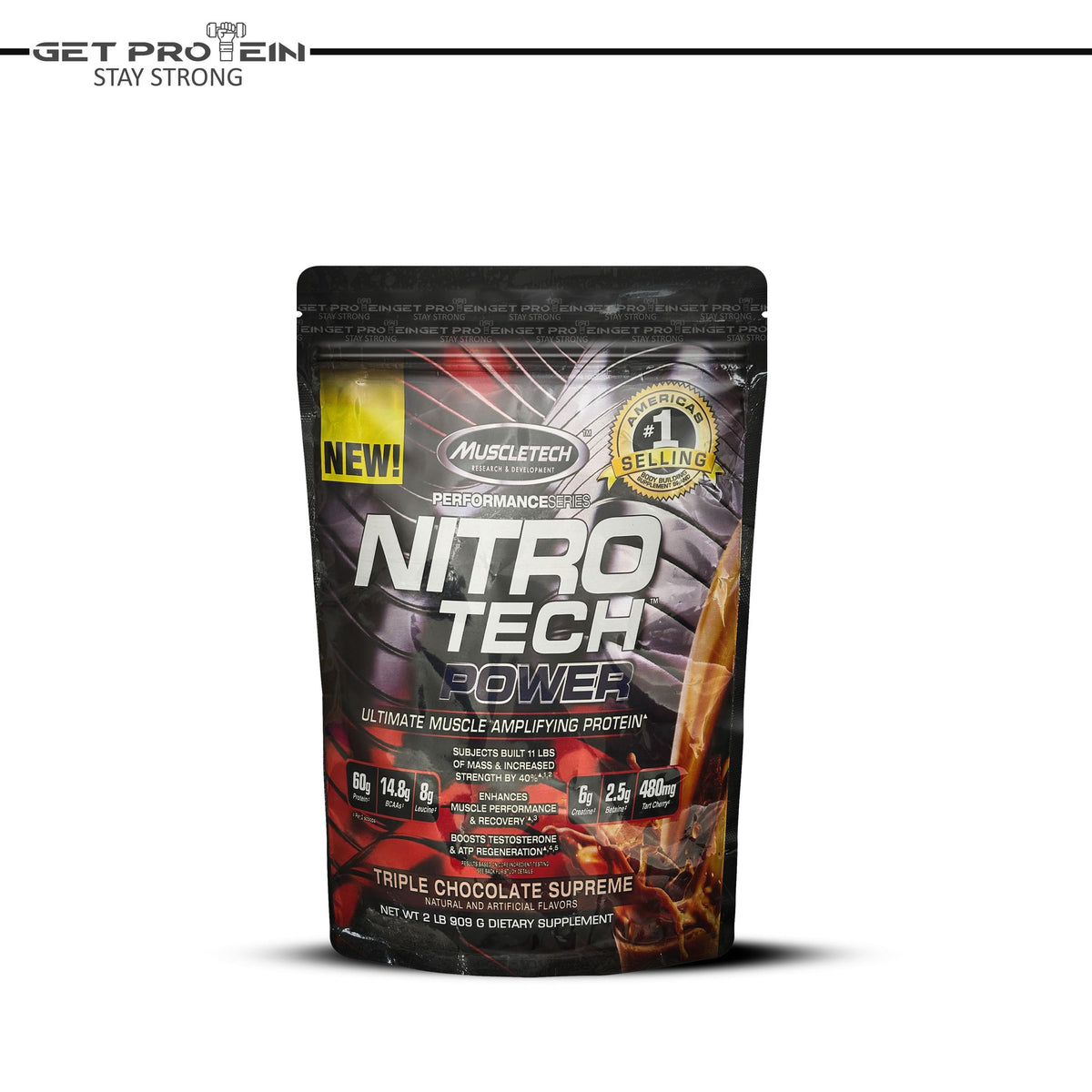Muscle Tech Nitro Tech Power Ultimate Muscle Protien.