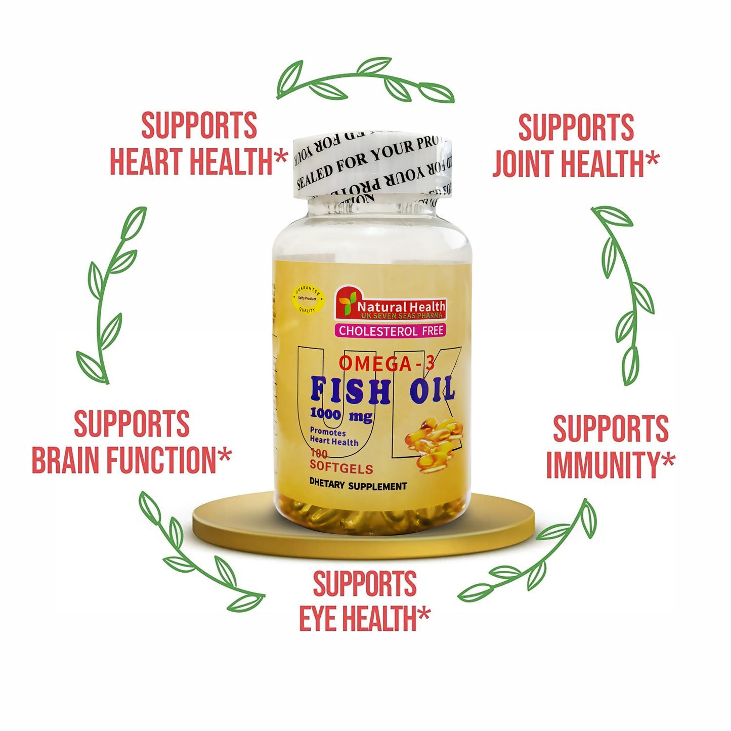 Natural Health Omega 3 Fish Oil