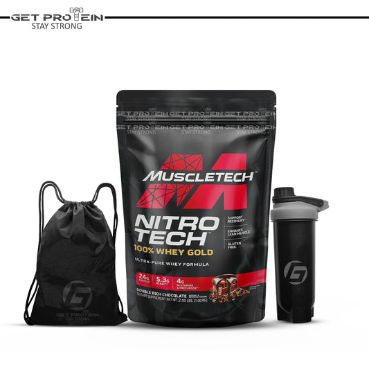 Muscle Tech Nitro Tech Whey Gold Gainer With Package
